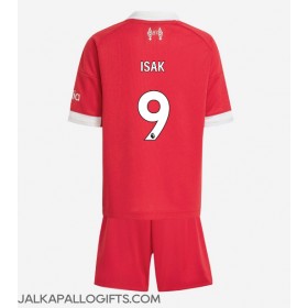 Liverpool Alexander Isak #9 Koti Peliasu Lasten 2025-26 Lyhythihainen (+ Lyhyet housut)